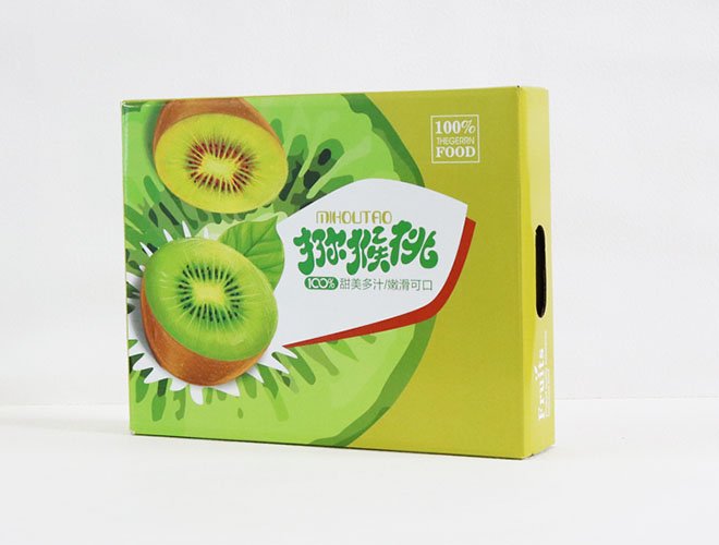 Kiwi fruit packaging carton