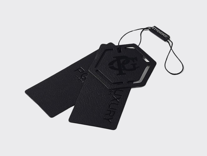 Special Black Swing Paper Hang Tag for Premium Men's Clothing