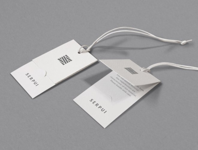 Customized luxury hangtags swing paper product hangtags for clothing