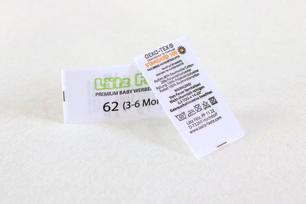 Do you know the difference between the weaving label, collar label, cloth label and wash label on clothing labels?